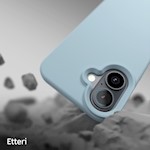 Etteri Silicone Mag-fodral för iPhone 16 6,1″ ljusblå