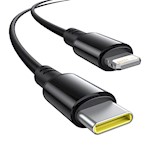 Baseus PD-bilopladdare 1x USB-C – USB-C-port 60W svart