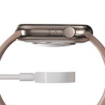 Devia induktiv magnetisk laddare Kintone USB 1,0 m vit för Apple Watch