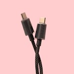 Proove-kabel Spectral USB-C – USB-C 1m 3A grå
