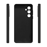 Etteri Silicone-fodral för Samsung Galaxy A36 5G i svart