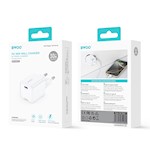 BWOO GaN PD väggladdare 1x USB-C-port 1A 30W vit