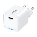 BWOO GaN PD väggladdare 1x USB-C-port 1A 30W vit