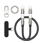 BWOO Lanyard-kabel USB-C – Lightning 0,3m 27W med band