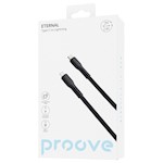 Proove kabel Eternal USB-C – Lightning 2m 3A svart