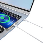 För evigt återvinningsbar kabel USB-A – Lightning 1,5 m 2,4 A HDKR12-AL-00 vit