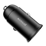 Proove Tiny Power Pro PD bil-laddare USB-C + USB-A 65W svart