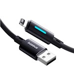 Baseus Lit Cable USB – Lightning 1m 2,4A Cosmic Black