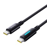 Baseus Lit Cable USB-C – USB-C 1m 100W Cosmic Black