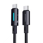 Baseus Lit Cable USB-C – USB-C 1m 100W Cosmic Black