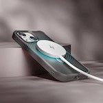 Etteri Matt Mag Ring-fodral för iPhone 12 / 12 Pro 6,1″ grå