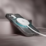 Etteri Matt Mag Ring-fodral för iPhone 16 Plus 6,7″ grå