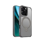 Etteri Matt Mag Ring-fodral för iPhone 16 Pro 6,3″ grå