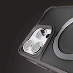 Etteri Matt Mag Ring-fodral för iPhone 16 Pro Max 6,9″ grå