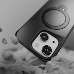 Etteri Matt Mag Ring-fodral för iPhone 15 6,1″ svart