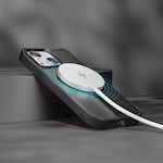 Etteri Matt Mag Ring-fodral för iPhone 15 6,1″ svart