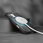 Etteri Matt Mag Ring-fodral för iPhone 16 6,1″ svart