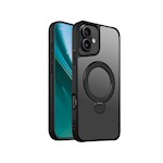 Etteri Matt Mag Ring-fodral för iPhone 16 Plus 6,7″ svart