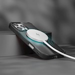 Etteri Matt Mag Ring-fodral till iPhone 16 Pro 6,3″ svart