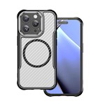 Defender Carbon Mag-fodral för iPhone 15 Pro Max 6,7″ svart