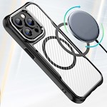 Defender Carbon Mag-fodral för iPhone 15 Pro Max 6,7″ svart