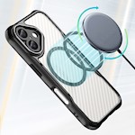 Defender Carbon Mag-fodral för iPhone 16 6,1″ svart