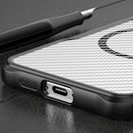 Defender Carbon Mag-fodral för Samsung Galaxy S24 FE svart