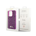 Guess Hardcase Disco Metal Script Case for iPhone 14 Pro 6.1 Fuchsia
