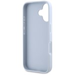 Guess Hardcase PU Grained Big 4G and Classic Logo Case for iPhone 16 6,1″ Blue