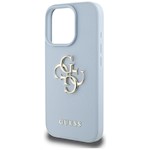 Guess Hardcase PU Grained Big 4G och Classic Logo-fodral till iPhone 16 Pro 6,3″ Blå