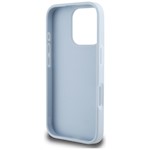 Guess Hardcase PU Grained Big 4G och Classic Logo-fodral till iPhone 16 Pro 6,3″ Blå