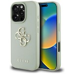 Guess Hardcase PU Grained Big 4G and Classic Logo Case for iPhone 16 Pro 6,3″ Green