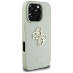 Guess Hardcase PU Grained Big 4G and Classic Logo Case for iPhone 16 Pro 6,3″ Green