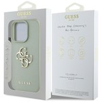 Guess Hardcase PU Grained Big 4G and Classic Logo Case for iPhone 16 Pro 6,3″ Green