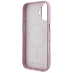 Karl Lagerfeld Hardcase MagSafe FW Saffiano Metal Logo-fodral för iPhone 16 6,1″ i rosa