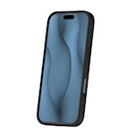 Tunn silikonmagnetfodral för iPhone 14 Pro 6,1 tum i svart