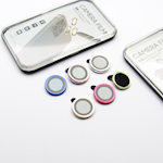 Set med linsglasögon för iPhone 13 Mini / iPhone 13 6,1 tum mörkblå (2 st)