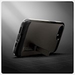 Spigen Tough Armor Mag MagSafe case for iPhone 16E Gunmetal