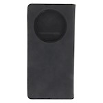 Smart Suede-fodral för Xiaomi Redmi 14C 4G / 14C 5G / Redmi A4 / POCO C75 i svart