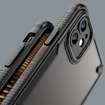 Defender Matt-fodral för iPhone 11 i svart