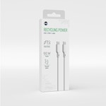 För alltid återvinningsbar kabel USB-C – Lightning 1,5m 3A KR12-CL-00 vit