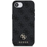 Guess HC MagSafe PU 4G Small 4G and Classic case for iPhone 16e Black