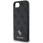 Guess HC MagSafe PU 4G Small 4G and Classic case for iPhone 16e Black