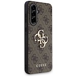 Guess HC 4G PU Big Logo Case for Samsung Galaxy A36 Brown