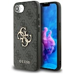 Guess HC 4G PU Big Logo Case for iPhone 16e Black