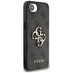 Guess HC 4G PU Big Logo Case for iPhone 16e Black
