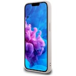 Guess HC 4G PU-fodral med stort logotyp för iPhone 16e rosa