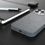 Glittertunn Mag-fodral för iPhone 12 / 12 Pro 6,1″ svart