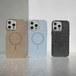 Glittertunn Mag-fodral för iPhone 12 / 12 Pro 6,1″ svart