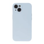 Silikonfodral för iPhone 16e i babyblå